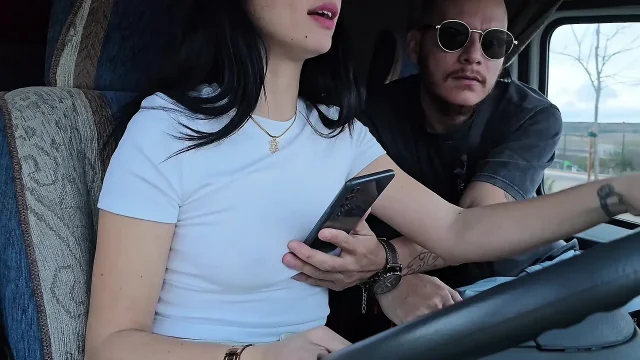 I picked up an UBER client without a bra