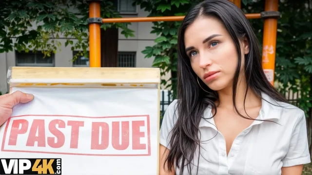 DEBT4k Cumshot instead of money