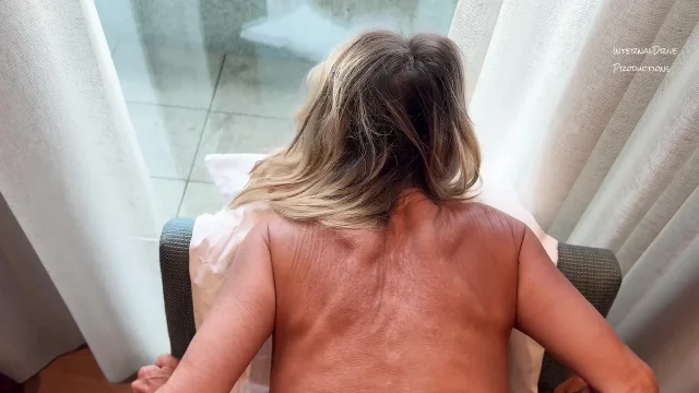 Bent Over the Chair Getting My Ass Destroyed