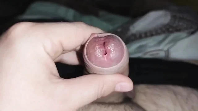 Handjob titjob oily fuck at the mirror