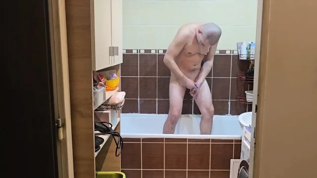 Complete Transformation - Haircut Full Body Shave & Shower