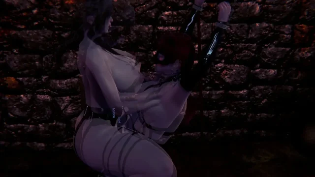 3D ANIMATION GAME - MISTRESS AND SUBMISSIVE