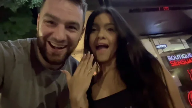 Sex Shop Adventure with Beautiful Big Booty Colombian Camila Henao