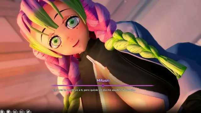 My Hentai Fantasy - Waking Up Next to Mitsuri Kanroji's Huge Tits from Demon