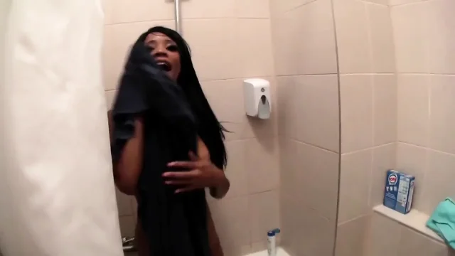 On Vacation Fuck Horny Woman with Huge Tits and Her Husband Joins in