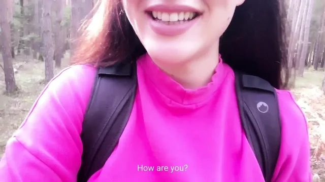 Risky German JOI public masturbation almost caught