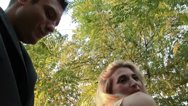 Threesome the Man the Boy and and Horny MILF