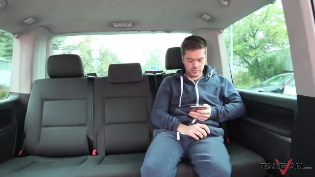 Student convinced to come with strangers in van and need to fuck