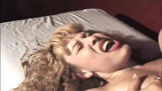 Black and white trans woman ass fucking in dogging position