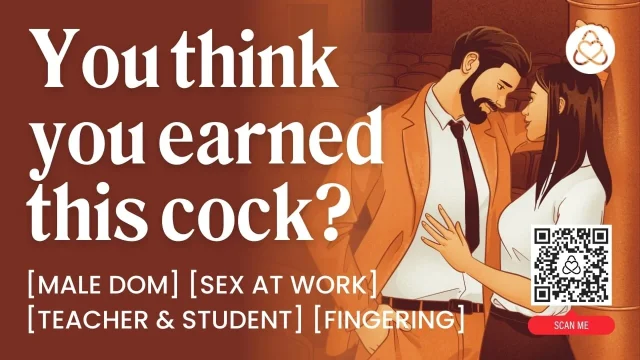 ASMR Audio Porn Male Dom Teacher Fucks His Submissive Student Sex At Work Erotic Audio Roleplay