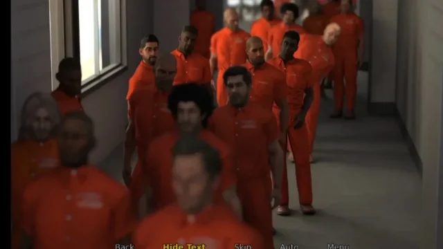 New shy inmate meets the perverted prison warden
