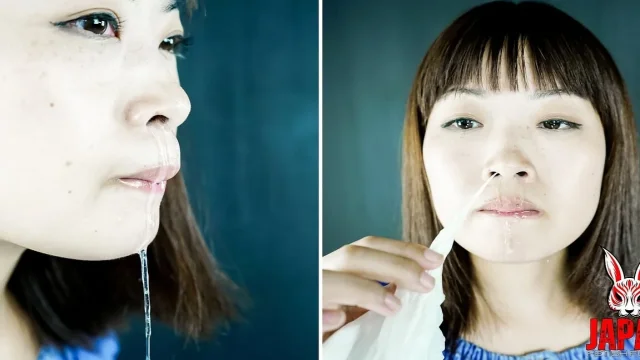 Ayano Mitsui's POV Sneezing and Runny Nose a Playful Nasal Show