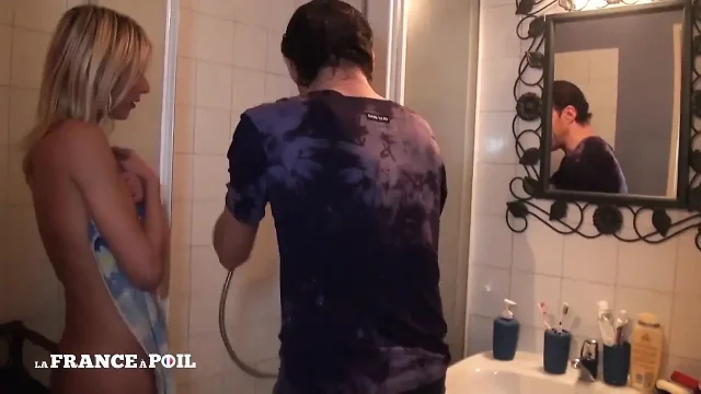 Naughty Small Titted Blonde Dildo Playing Before Getting Banged and Creamed
