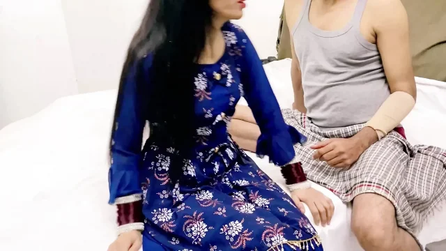 Neighbor girl's tight pussy fucked by Indian biggest cock