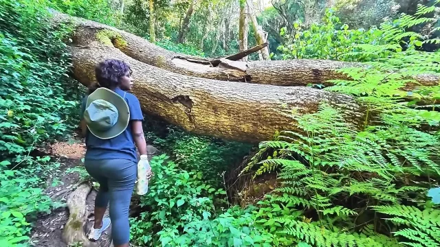 MILF Gets Her Pussy Eaten and Fucked at the River