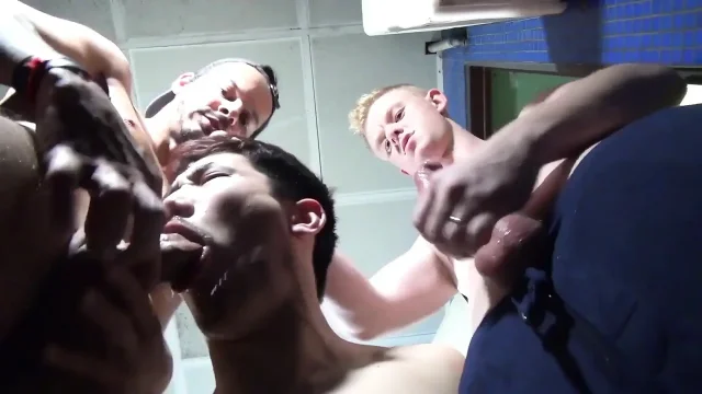 Hard fuck of a slut in the sauna