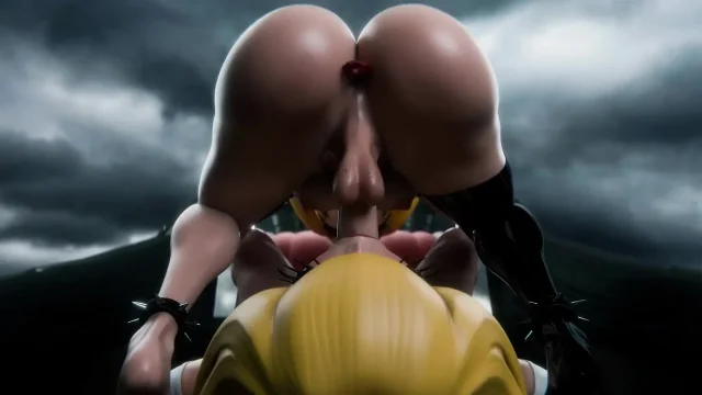 Princess Peach Got Wrecked By Futa Pirate Then She Got On Her Knees And Fucked