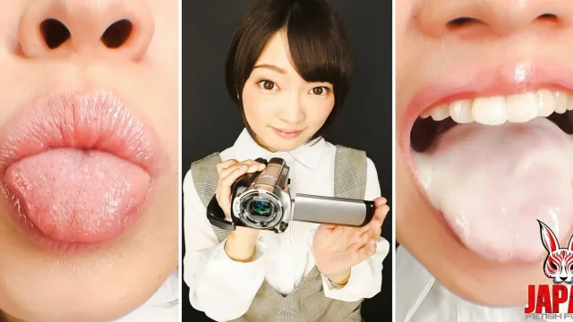 Ameri Do You Want to Show Your Tongue and Pose My Cumshot By Ameri Hoshi