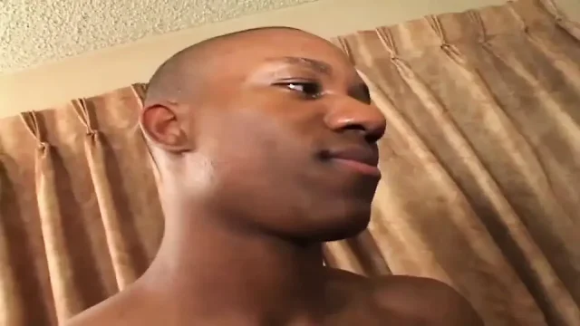 Black cock in black pussycum in mouth