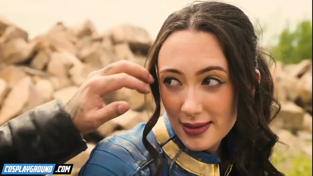 Sage Hunter Takes the Ghoul Hard Cock Until He Cums on Her Face - Fallout Porn