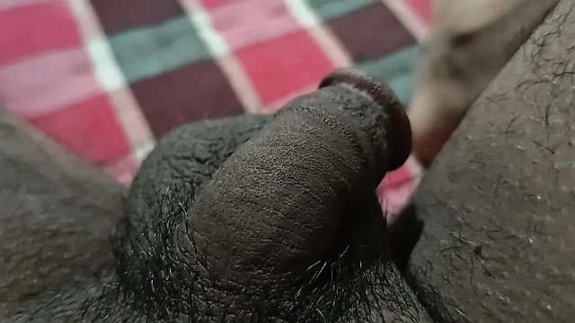Suger daddy play with his Big Cock