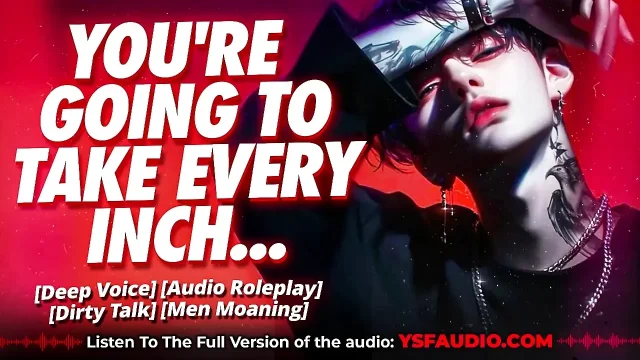 Audio Porn Hung Goth Boy CHOKES You While You Call Him Daddy