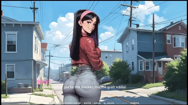 My New Girlfriend Taboo Hentai Game Ep22 GF Walking Around Like a Pet