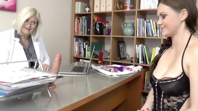 Granny Gets Her Pussy Eaten by 2 Teen Sluts