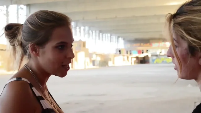 Faceslapping mega slaps fight for my place Domina Mikaela Wolf slave Natasha Grof