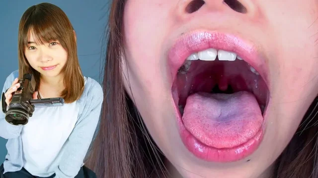 An Amateur Kaede's Raw Drenched Mouth Display