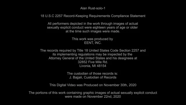 Alan Rust Audition