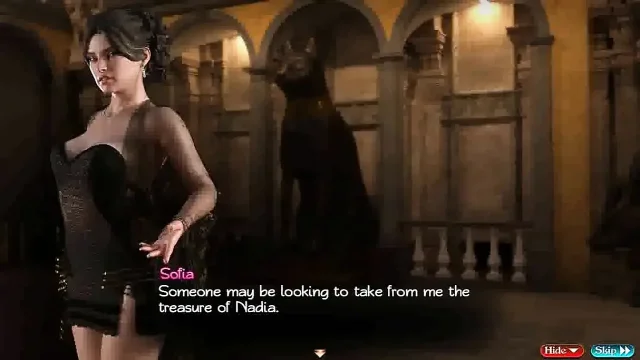 Treasure of Nadia inside Sofia mansion ep 188