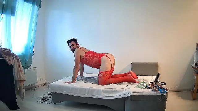 Red and black pegging like man and woman KellyAErick