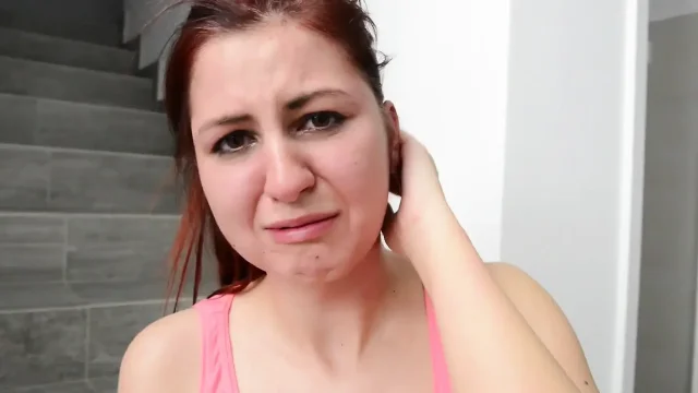 Face slapping hard why the fuck did you touched my pizza By domina Rea slave Meg Magic