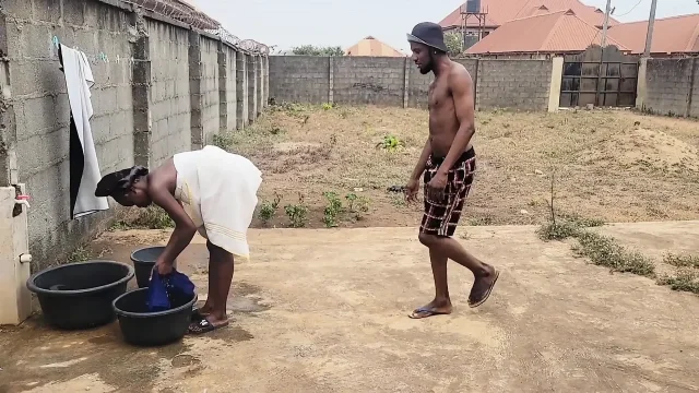 Nasty Bitch Almost Get Caught Cheating on Her Husband with Her Neighbor