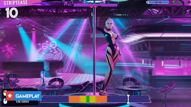 EP10 3 Stars Stripper Completed - Grand Tits Adventure Gameplay