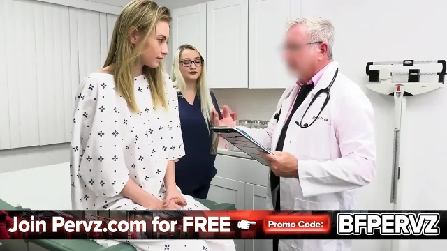 Perv Doctor and His Busty Nurse Teach Their Hot Patient How to Keep Her Pussy