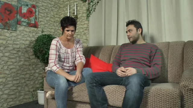 The Old Lady and Toy Boy to Cum