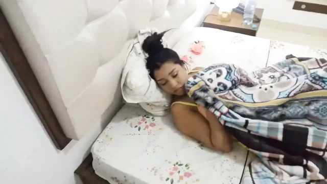 18 year old brunette big saggy tits from New York United States fucking her stepbrother big dick part 3