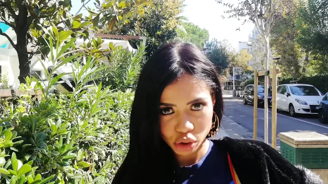 The Sensual Latin Girls Gets Drilled by Italian Male and Squirts Everywhere