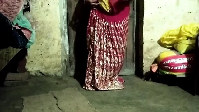 Young Indian Couple Kissing