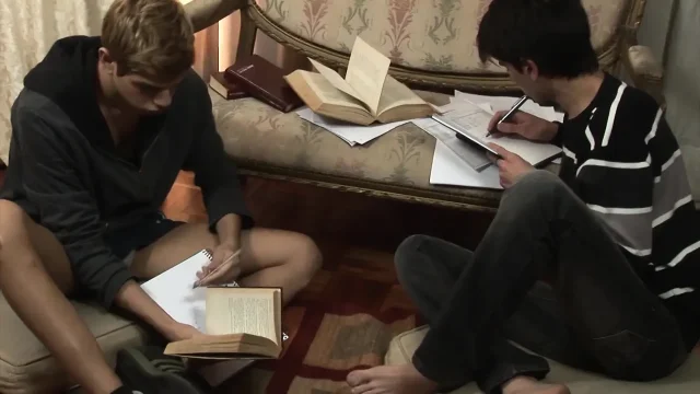 Gay guy fucks his handsome friend