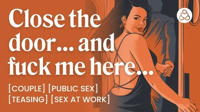 ASMR Audio Porn Public Bathroom Sex with Your Husband Fuck at Work Teasing Erotic Audio Roleplay for Women